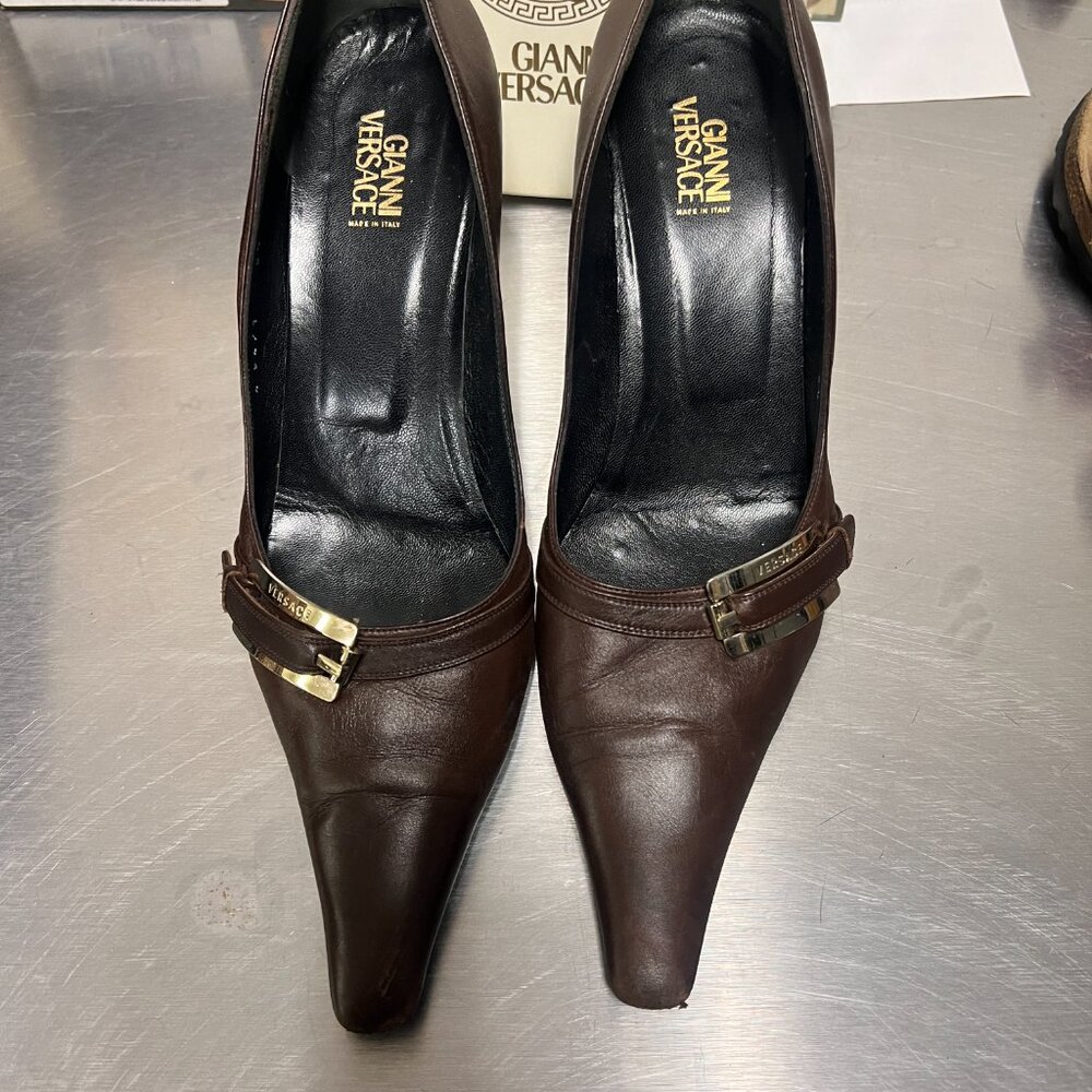 Gianna Versace Brown High Heel Size 9.5